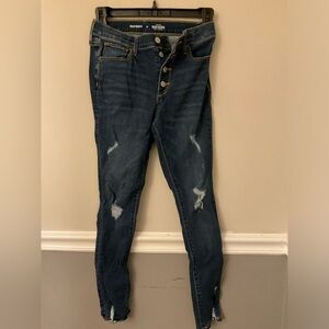 Old Navy Size 12 High Rise Rockstar Super Skinny Jeggings